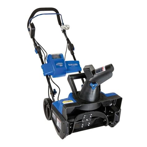 small rechargeable snow blower